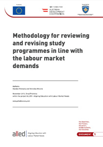 Methodology for reviewing and revising study programmes in line with the demands of the labour market