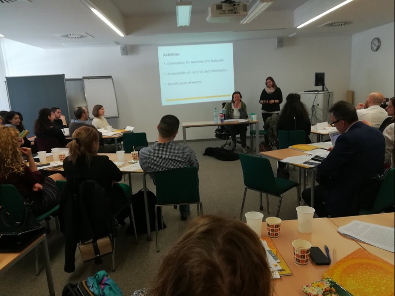 INCLUSION workshop and project meeting for staff of HEI and government representatives in Graz