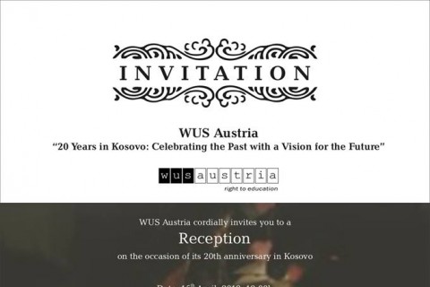 WUS Austria – 20 Years in Kosovo